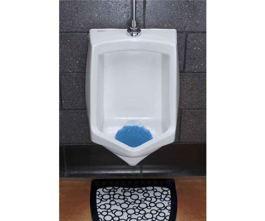 Fresh Products Tidal Wave Blue Urinal Screen (9 in. x 7.25 in. x 1 in., 6/Box, 6 Boxes/Case)